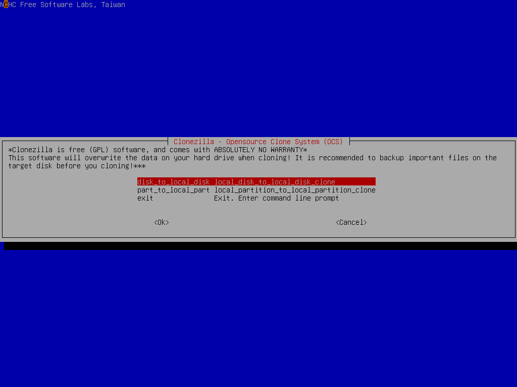 Choose disk_to_local_disk