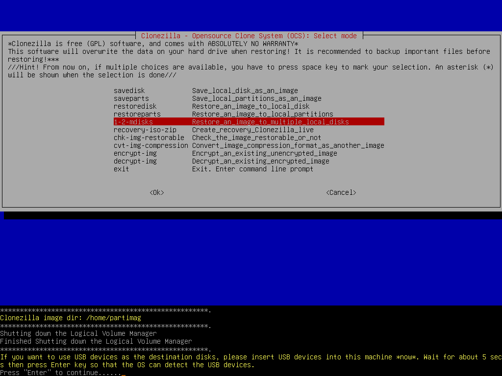 Select multiple USB device