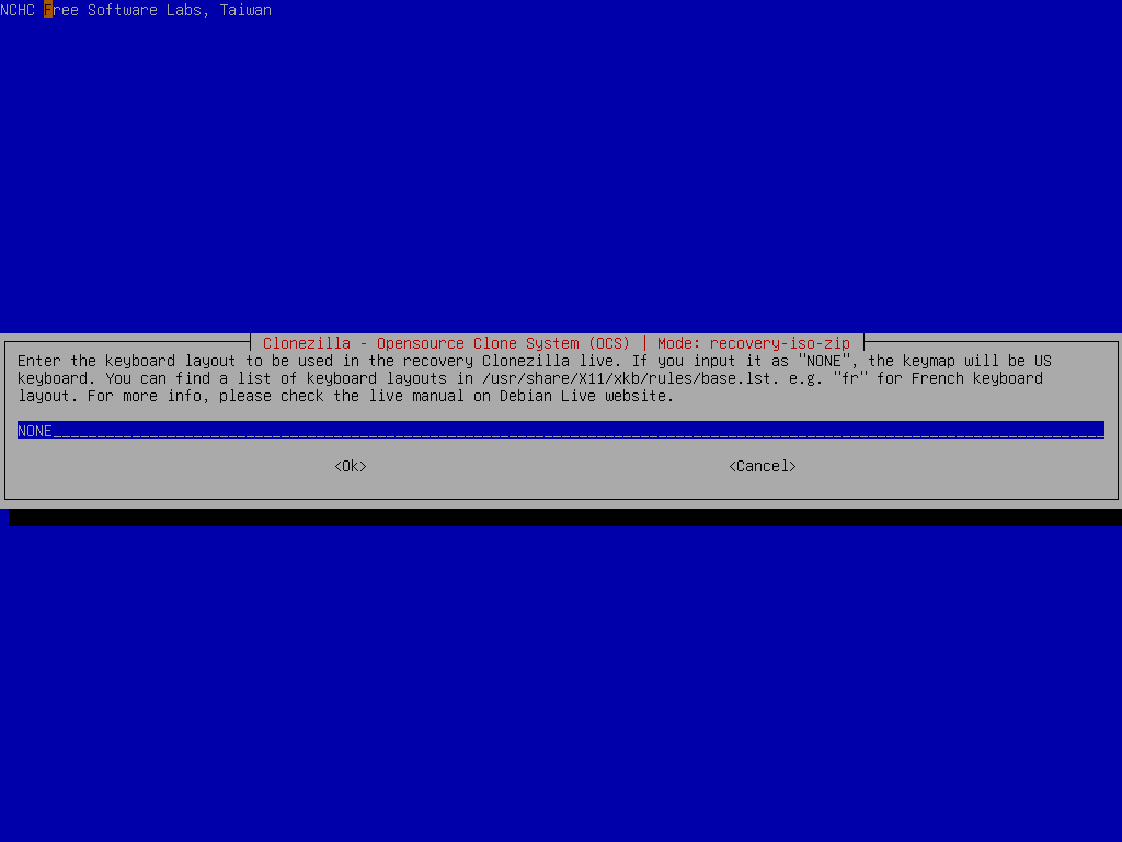 Set a keyboard layout