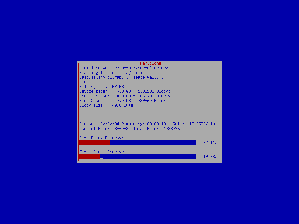 Checking saved image